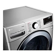 LG Lavasecadora LG Carga Frontal Inteligente Inverter DD con conectividad ThinQ con 6 Motion DD 22Kg / 13Kg – Acero Negro – WD22VV2S6, WD22VV2S6