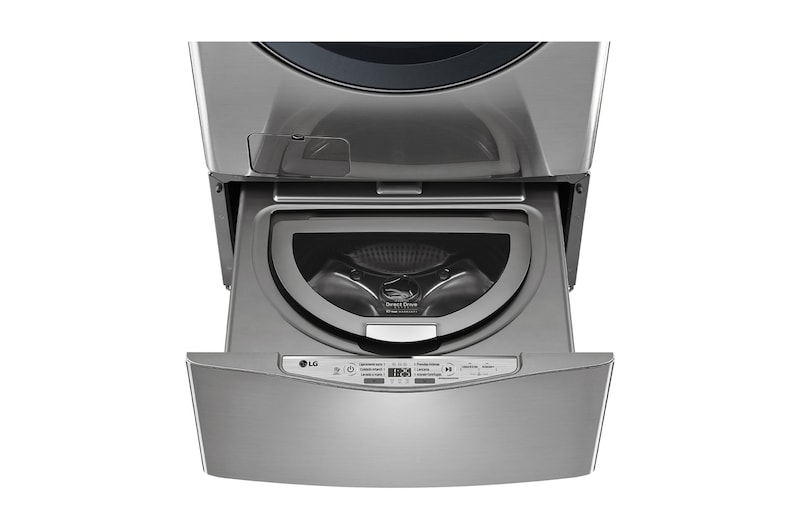 LG Lavasecadora Smart LG Carga Frontal 6 Motion DD con Motor Inverter Direct Drive, 22Kg/13Kg color Deluxe Steel Compatible con LG TWINWash™ Mini, WD22VVS6