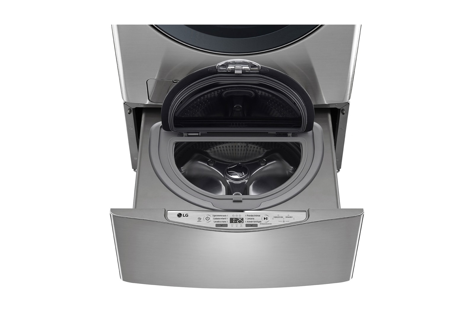 LG Lavasecadora Smart LG Carga Frontal 6 Motion DD con Motor Inverter Direct Drive, 22Kg/13Kg color Deluxe Steel Compatible con LG TWINWash™ Mini, WD22VVS6