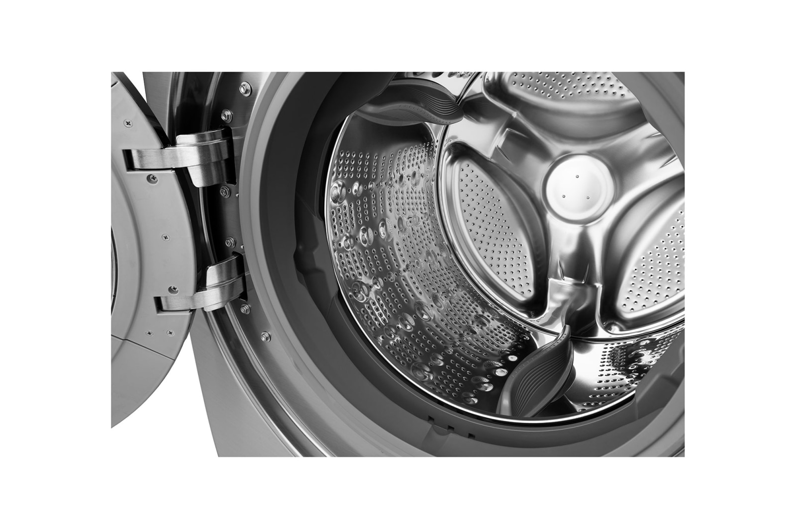 LG Lavasecadora Smart LG Carga Frontal 6 Motion DD con Motor Inverter Direct Drive, 22Kg/13Kg color Deluxe Steel Compatible con LG TWINWash™ Mini, WD22VVS6