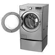 LG Lavasecadora Smart LG Carga Frontal 6 Motion DD con Motor Inverter Direct Drive, 22Kg/13Kg color Deluxe Steel Compatible con LG TWINWash™ Mini, WD22VVS6