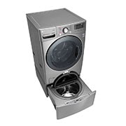 LG Lavasecadora Smart LG Carga Frontal 6 Motion DD con Motor Inverter Direct Drive, 22Kg/13Kg color Deluxe Steel Compatible con LG TWINWash™ Mini, WD22VVS6