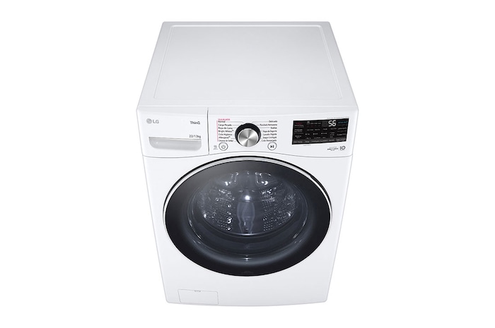 LG Lavadora de Carga Frontal y Secadora 22/13Kg - WD22WV26R, WD22WV26R