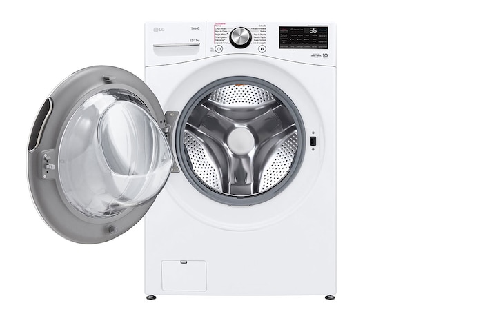 LG Lavadora de Carga Frontal y Secadora 22/13Kg - WD22WV26R, WD22WV26R