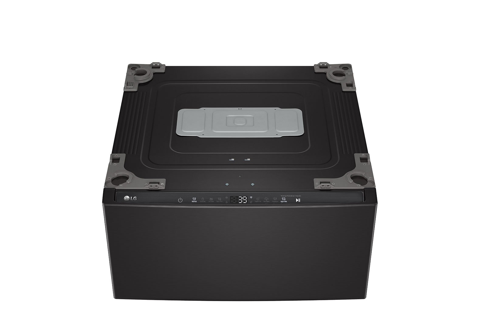 LG Lavadora TWINWash™ Mini 3 Motion con Motor Inverter Direct Drive 3.5 Kg color  Acero Negro, WD300CB
