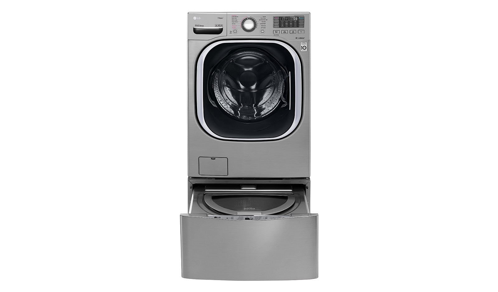 Vista frontal de LAVASECADORA | CARGA FRONTAL |  20/10 kg WD4370HVA