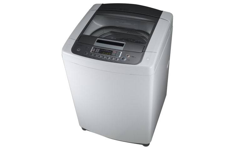 Vista frontal de LAVADORA LG 6 MOTION DD™ CARGA SUPERIOR WFS1818EKD