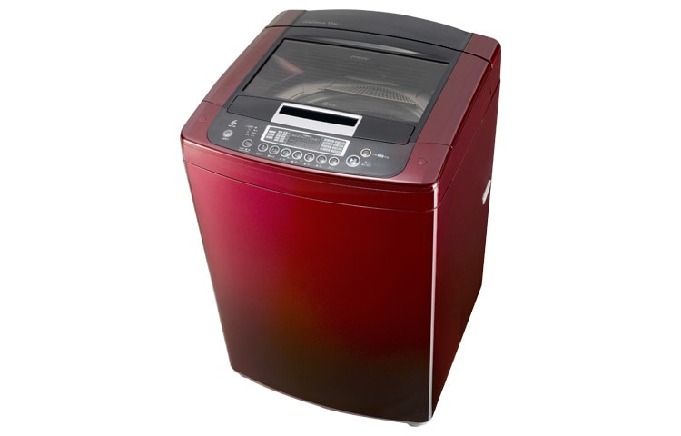 Vista frontal de LAVADORA LG 6 MOTION DD™ CARGA SUPERIOR WFS1828EKD