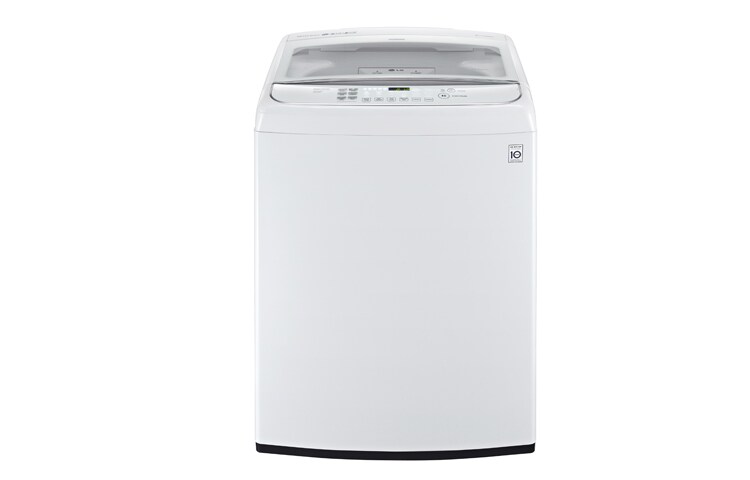 Vista frontal de LAVADORA LG CARGA SUPERIOR WFS1919EKD