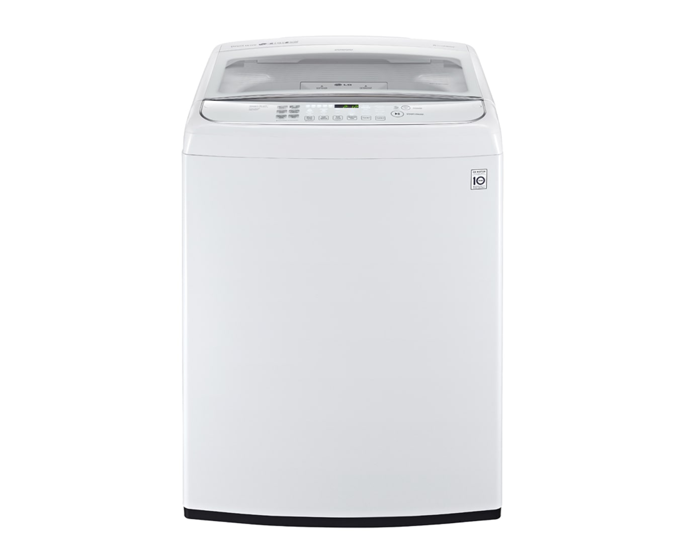 Vista frontal de LAVADORA LG CARGA SUPERIOR WFS1919EKD