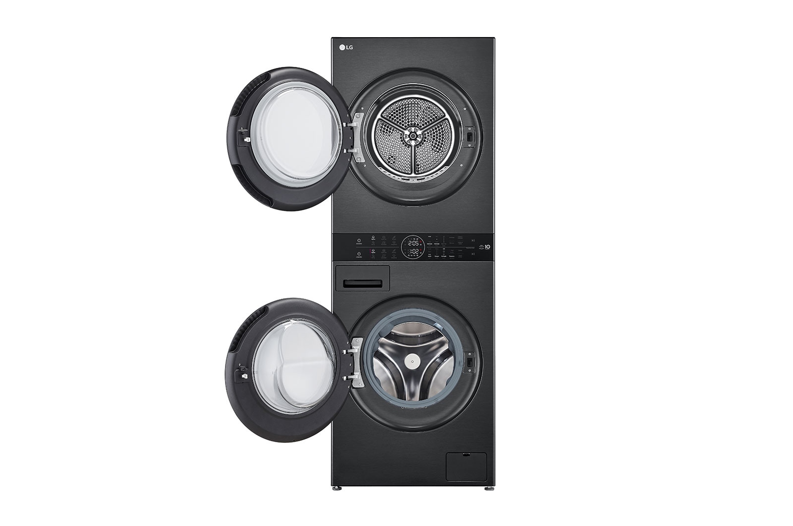 LG Torre de lavado LG WashTower™ con AI DD™ 14kg/10kg (Lavadora eléctrica voltaje 120V y Secadora con Bomba de calor DUAL Inverter™), WK14BS6