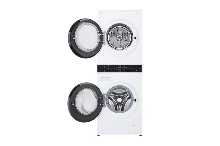 front view with door open