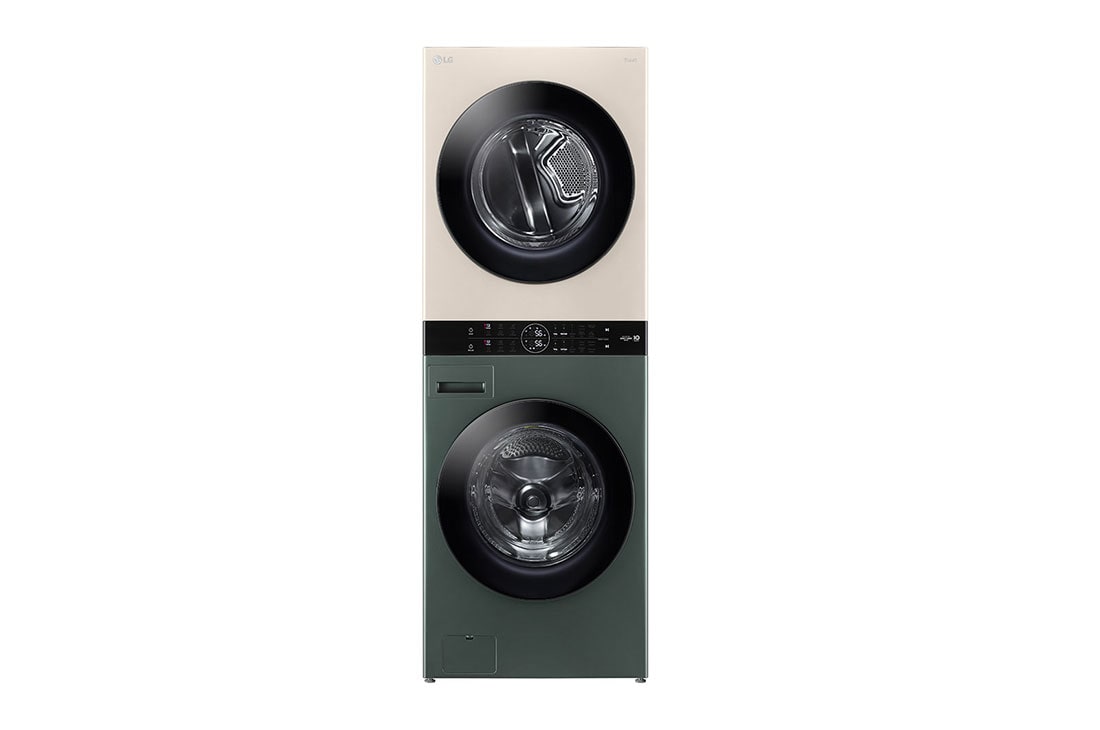 LG Torre de lavado WashTower™ con AI DD™ 22kg (con Secadora de gas), WK22GBS6