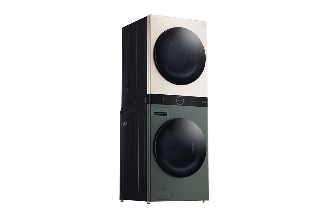LG Torre de lavado WashTower™ con AI DD™ 22kg (con Secadora de gas), WK22GBS6