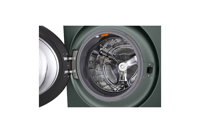 LG 22kg (lavado)/ 22kg (Secado) Torre de Lavado AI Direct Drive™, Steam, Color Verde, WK22GGS6