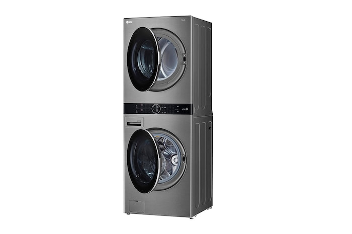 LG Torre de lavado WashTower™ con AI DD™ 22kg (con Secadora de gas), WK22VKS6