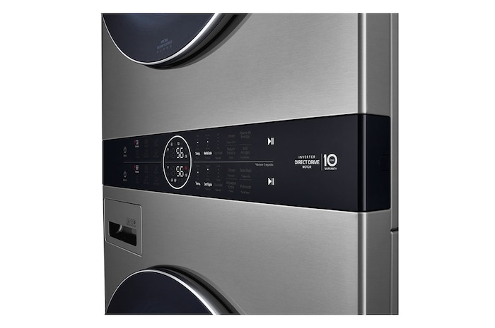 LG Torre de lavado WashTower™ con AI DD™ 22kg (con Secadora de gas), WK22VKS6