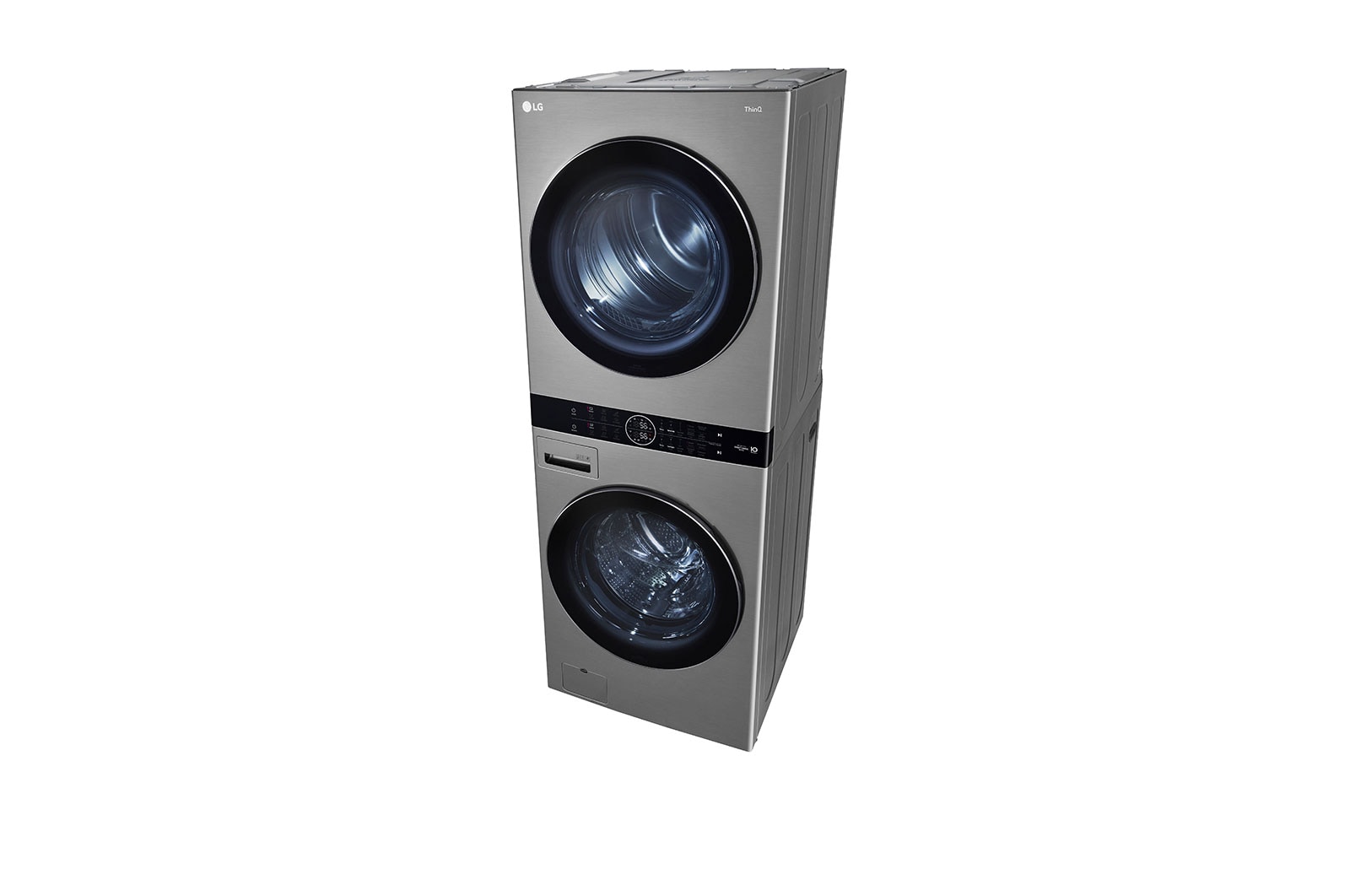 LG Torre de lavado WashTower™ con AI DD™ 22kg (con Lavadora eléctrica Voltaje 120V y Secadora Eléctrica Voltaje 220～ 240V), WK22VKS6E