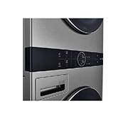 LG Torre de lavado WashTower™ con AI DD™ 22kg (con Lavadora eléctrica Voltaje 120V y Secadora Eléctrica Voltaje 220～ 240V), WK22VKS6E