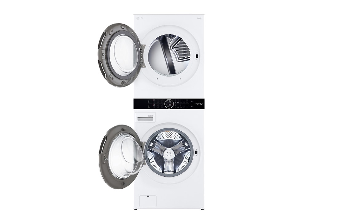 LG  Combo: Torre de lavado LG WashTower™ (con secadora de Gas) + Sistema de vapor LG Styler. La pureza y frescura del vapor con la eficiencia de la inteligencia artificial., WK22WS6-S3MFBN