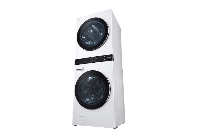 LG  Combo: Torre de lavado LG WashTower™ (con secadora de Gas) + Sistema de vapor LG Styler. La pureza y frescura del vapor con la eficiencia de la inteligencia artificial., WK22WS6-S3MFBN