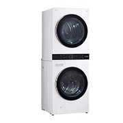LG  Combo: Torre de lavado LG WashTower™ (con secadora de Gas) + Sistema de vapor LG Styler. La pureza y frescura del vapor con la eficiencia de la inteligencia artificial., WK22WS6-S3MFBN