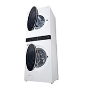 LG Combo: Torre de lavado LG WashTower™ + Sistema de vapor LG Styler. La pureza y frescura del vapor con la eficiencia de la inteligencia artificial., WK22WS6-S3MFBN