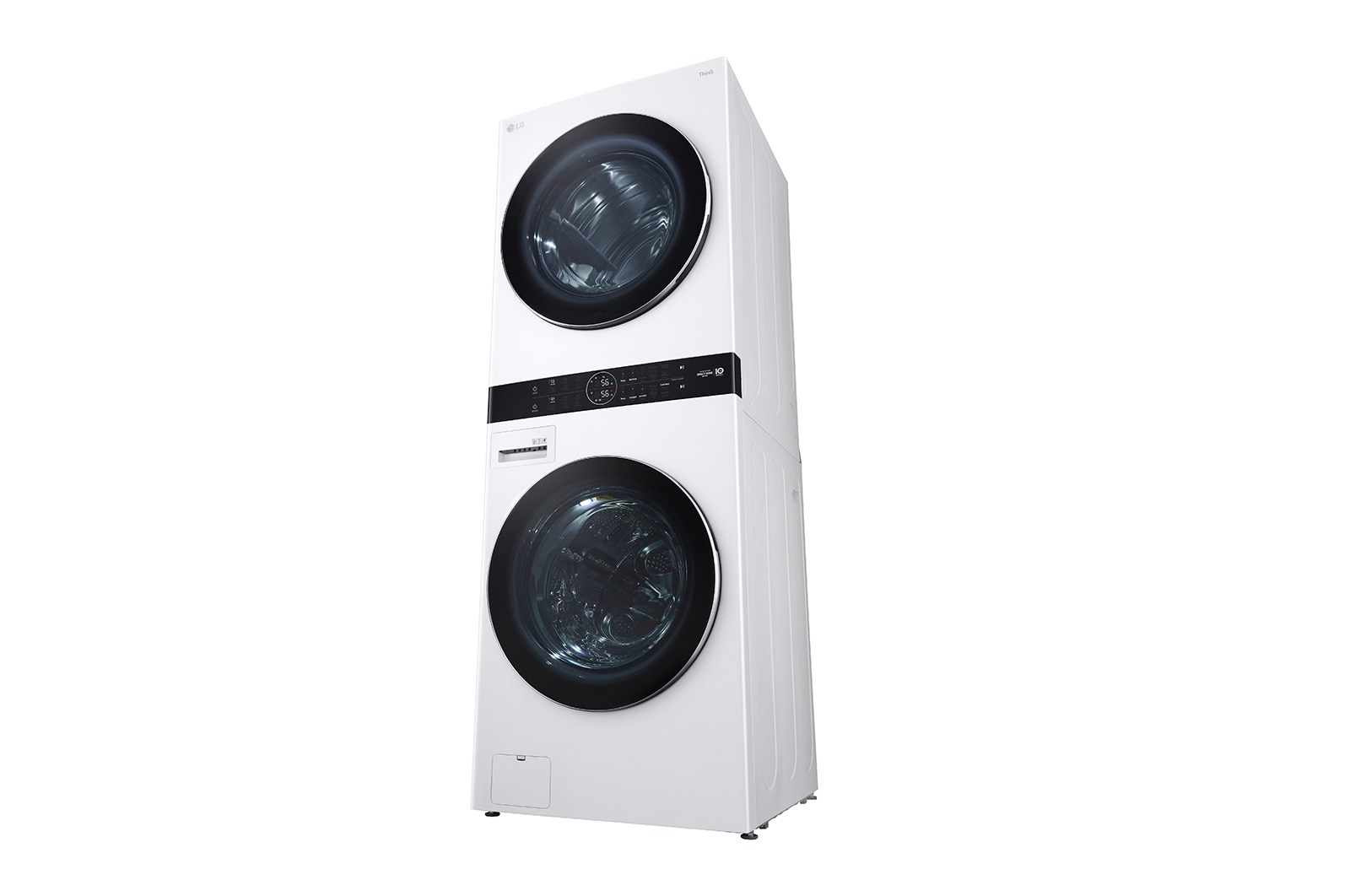 LG  Combo: Torre de lavado LG WashTower™ (con secadora de Gas) + Sistema de vapor LG Styler. La pureza y frescura del vapor con la eficiencia de la inteligencia artificial., WK22WS6-S3MFBN