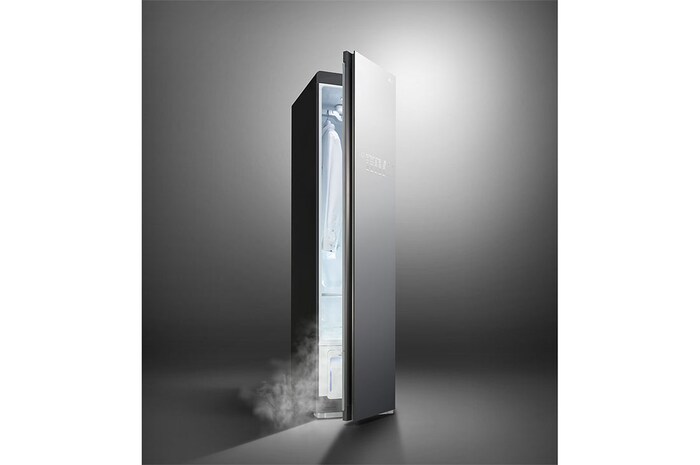 LG  Combo: Torre de lavado LG WashTower™ (con secadora de Gas) + Sistema de vapor LG Styler. La pureza y frescura del vapor con la eficiencia de la inteligencia artificial., WK22WS6-S3MFBN