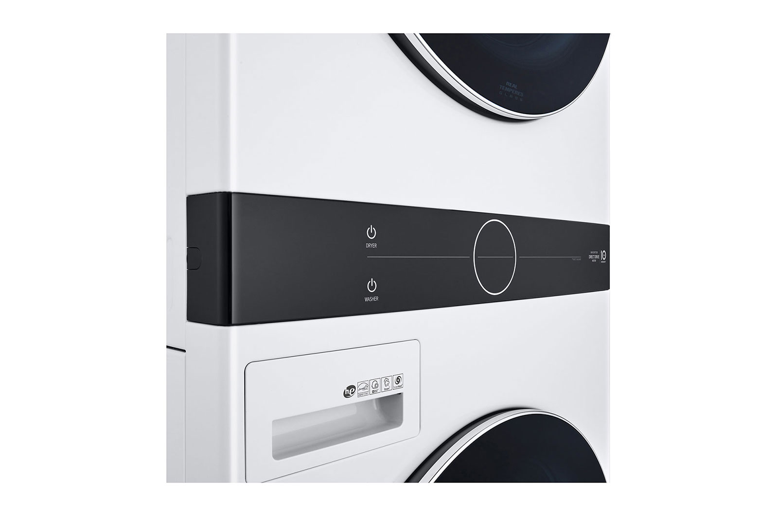 LG Torre de lavado WashTower™ con AI DD™ 22kg (con Lavadora eléctrica Voltaje 120V y Secadora Eléctrica Voltaje 220～ 240V), WK22WS6E