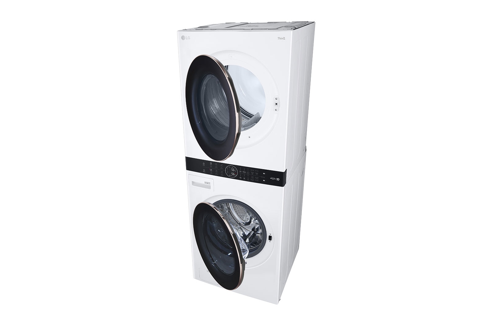LG Torre de lavado WashTower™ (Lavadora y Secadora) LG Carga Frontal Inteligente Inverter AI DD (Con Inteligencia Artificial) y Conectividad LG ThinQ 22Kg / 22Kg - Blanco , WK22WS6P