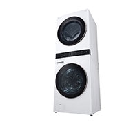 LG Torre de lavado WashTower™ (Lavadora y Secadora) LG Carga Frontal Inteligente Inverter AI DD (Con Inteligencia Artificial) y Conectividad LG ThinQ 22Kg / 22Kg - Blanco , WK22WS6P