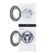 LG Torre de lavado WashTower™ (Lavadora y Secadora) LG Carga Frontal Inteligente Inverter AI DD (Con Inteligencia Artificial) y Conectividad LG ThinQ 22Kg / 22Kg - Blanco , WK22WS6P