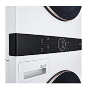LG Torre de lavado WashTower™ (Lavadora y Secadora) LG Carga Frontal Inteligente Inverter AI DD (Con Inteligencia Artificial) y Conectividad LG ThinQ 22Kg / 22Kg - Blanco , WK22WS6P