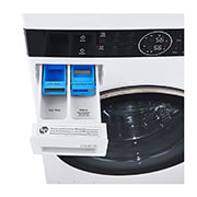 LG Torre de lavado WashTower™ (Lavadora y Secadora) LG Carga Frontal Inteligente Inverter AI DD (Con Inteligencia Artificial) y Conectividad LG ThinQ 22Kg / 22Kg - Blanco , WK22WS6P