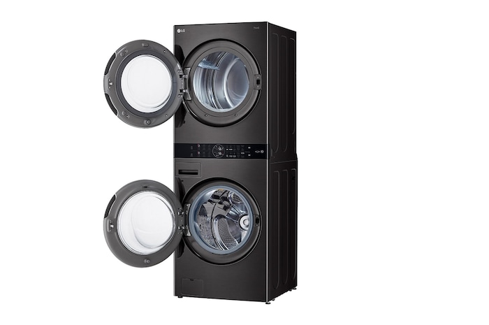 LG Torre de lavado WashTower™ con AI DD™ 25/22kg (con Secadora de gas), WK25BS6
