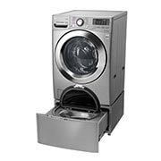 LG Lavadora Carga Frontal 6 Motion DD con Motor Inverter Direct Drive, Smart Diagnosis™ 20 Kg color Deluxe steel Compatible con LG TWINWash™ Mini, WM20VVS6