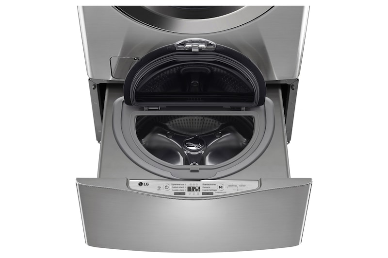 LG Lavadora Carga Frontal 6 Motion DD con Motor Inverter Direct Drive, Smart Diagnosis™ 20 Kg color Deluxe steel Compatible con LG TWINWash™ Mini, WM20VVS6