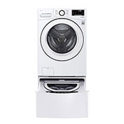 LG Lavadora Smart Carga Frontal 6 Motion DD con Motor Inverter Direct Drive, con SmartThinQ™ 20 Kg color Blanca Compatible con LG TWINWash™ Mini, WM20WV26