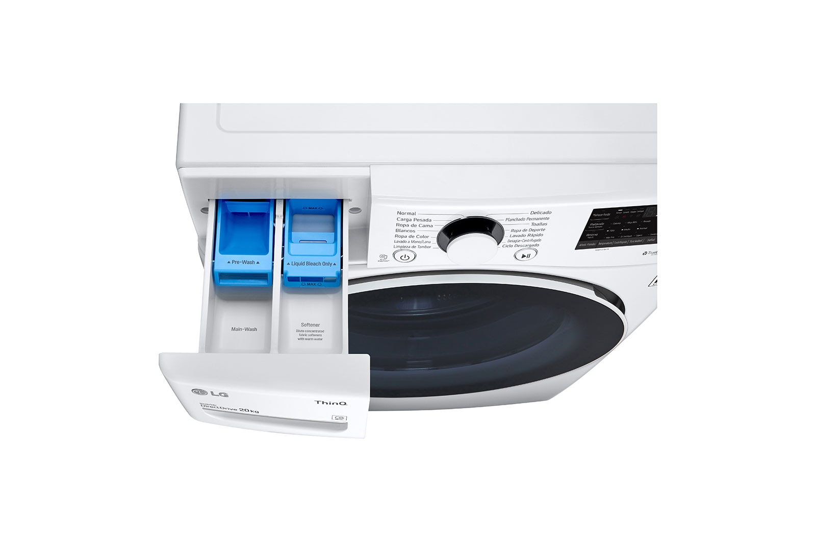 LG Lavadora LG Carga Frontal AI DD™ 20kg, WM20WV26R