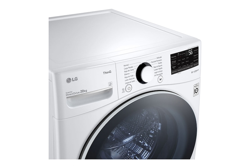 LG Lavadora LG Carga Frontal AI DD™ 20kg, WM20WV26R