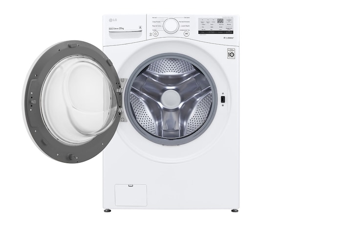 front view with open with open door