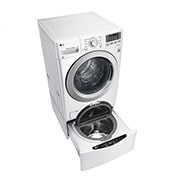 LG Lavadora Carga Frontal 6 Motion DD con Motor Inverter Direct Drive, Smart Diagnosis™ 20 Kg color Blanca Compatible con LG TWINWash™ Mini, WM20WV6