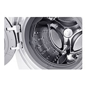 LG Lavadora Carga Frontal 6 Motion DD con Motor Inverter Direct Drive, Smart Diagnosis™ 20 Kg color Blanca Compatible con LG TWINWash™ Mini, WM20WV6