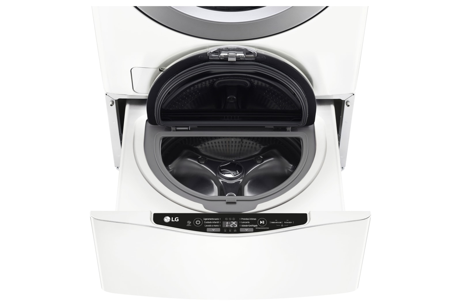 LG Lavadora Carga Frontal 6 Motion DD con Motor Inverter Direct Drive, Smart Diagnosis™ 20 Kg color Blanca Compatible con LG TWINWash™ Mini, WM20WV6