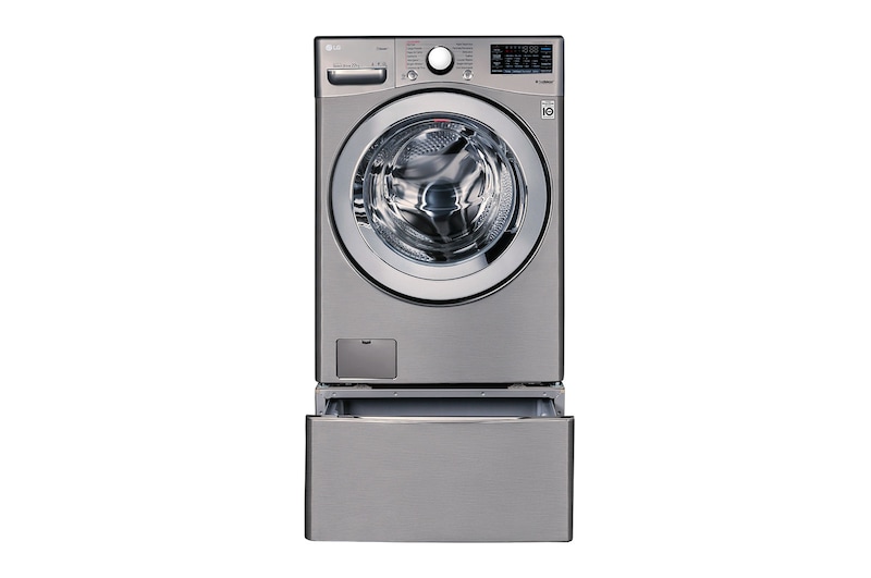 LG Lavadora LG Carga Frontal  Inverter DD con Ciclos con vapor Steam™ 22 kg - Color Acero - WM22VV2S6, WM22VV2S6