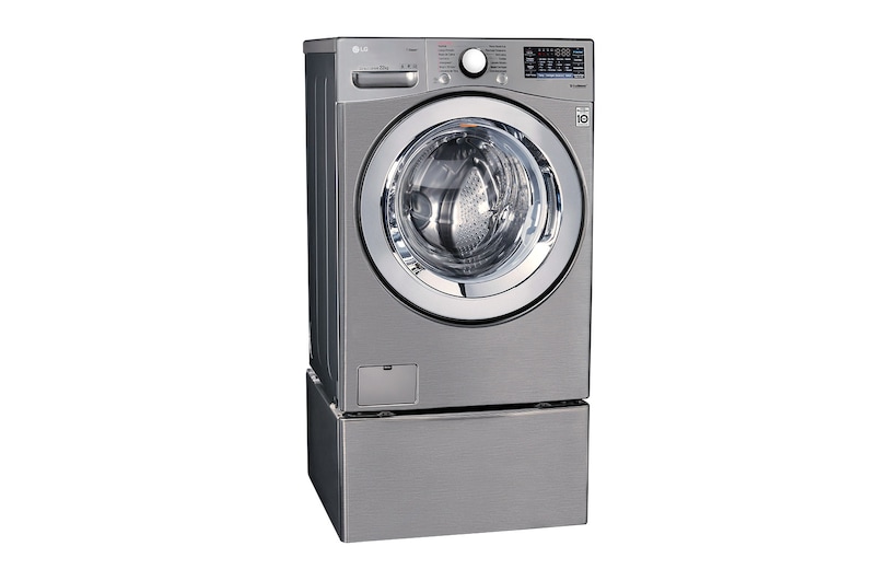 LG Lavadora LG Carga Frontal  Inverter DD con Ciclos con vapor Steam™ 22 kg - Color Acero - WM22VV2S6, WM22VV2S6