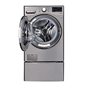 LG Lavadora LG Carga Frontal  Inverter DD con Ciclos con vapor Steam™ 22 kg - Color Acero - WM22VV2S6, WM22VV2S6