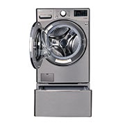 LG Lavadora LG Carga Frontal  Inverter DD con Ciclos con vapor Steam™ 22 kg - Color Acero - WM22VV2S6, WM22VV2S6