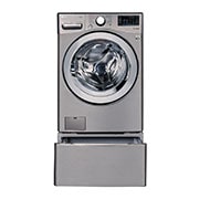 LG Lavadora LG Carga Frontal  Inverter DD con Ciclos con vapor Steam™ 22 kg - Color Acero - WM22VV2S6, WM22VV2S6